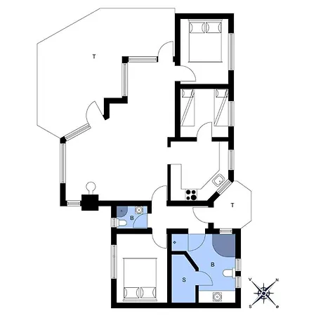 Tatil Evi 6624-allinge-gjedelokken-21